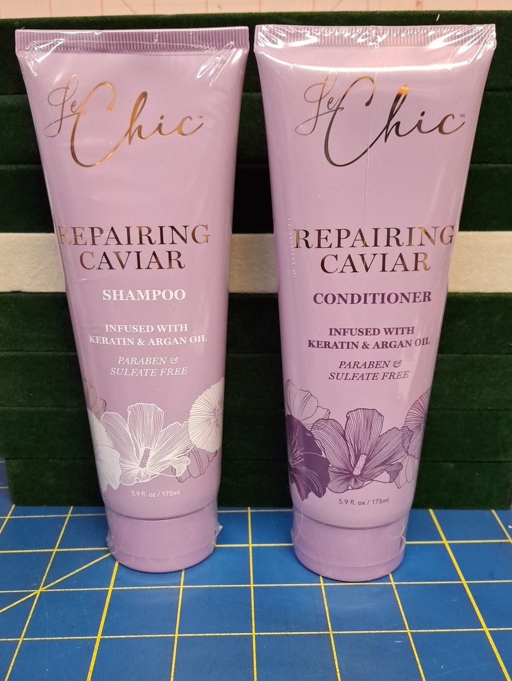 Le Chic Repairing Caviar Shampoo & Conditioner Set New Sealed Tubes